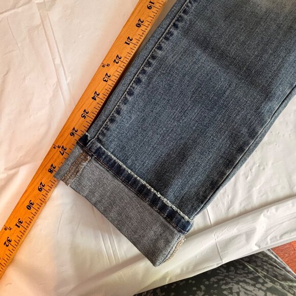 Universal Thread Women's 18R Mid-Rise Skinny Jeans Medium Wash Distressed Denim - Picture 12 of 12